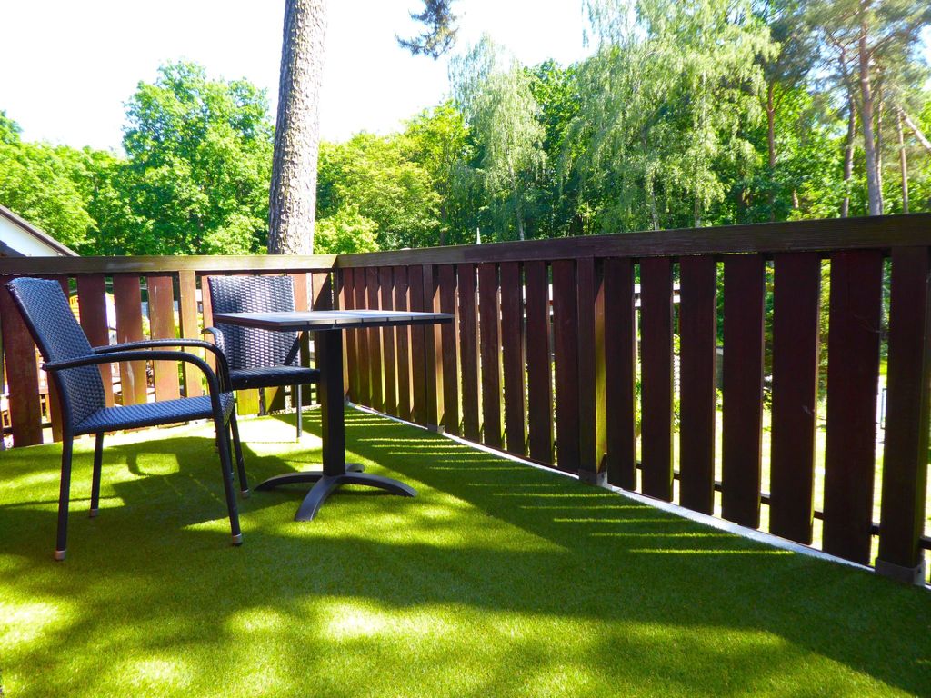 Wohung mit Balkon und Garten nahe Stadtgrenze