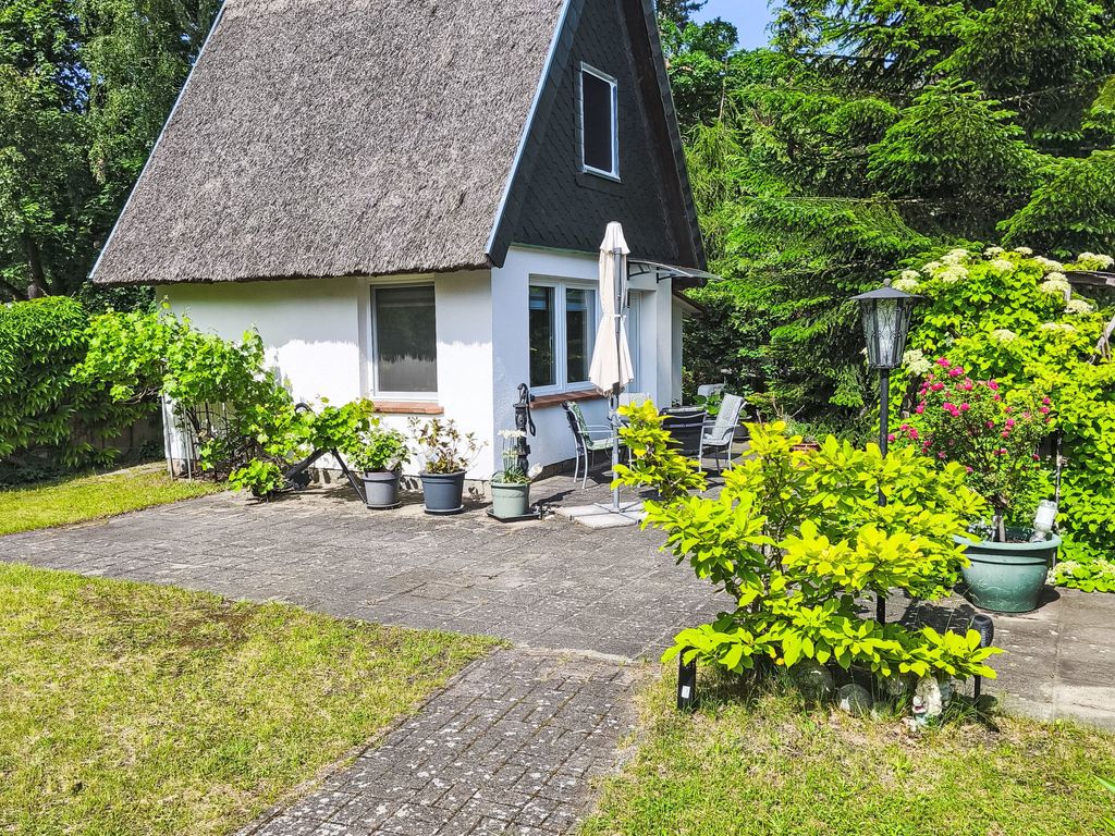 Reetgedecktes Haus