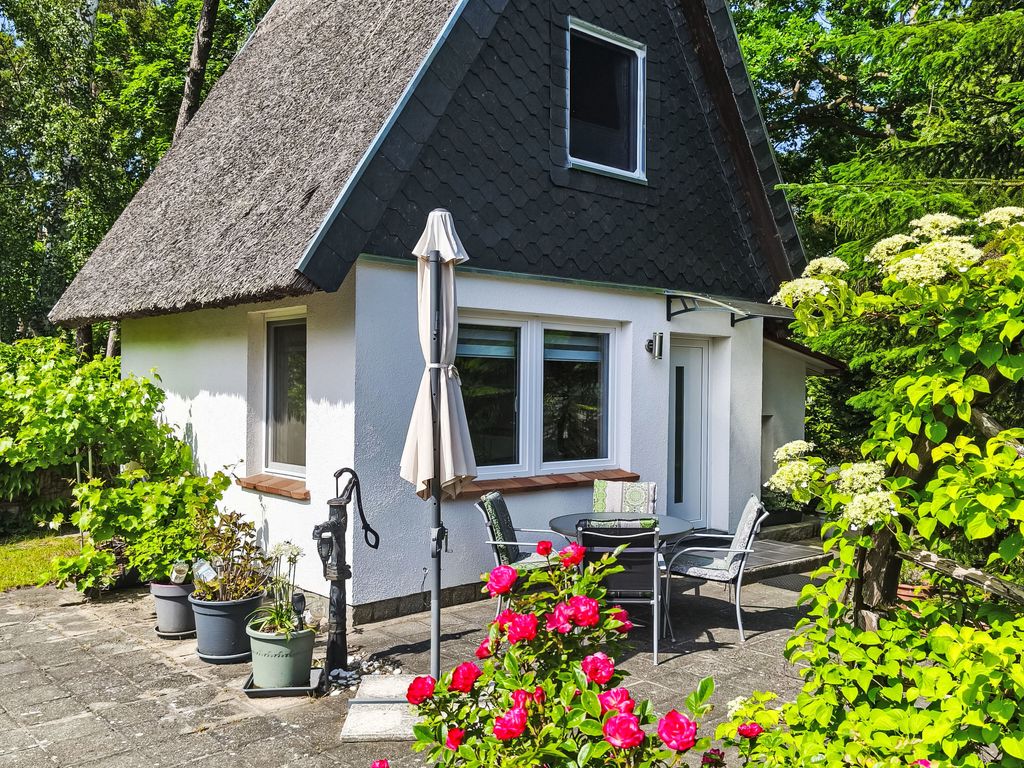 Reetgedecktes Haus