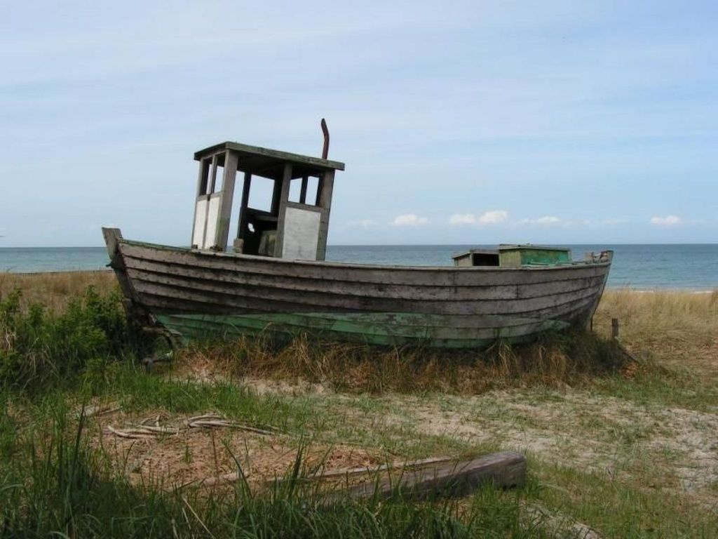 Strandnahe Wohnung mit Terrasse und Parkplatz