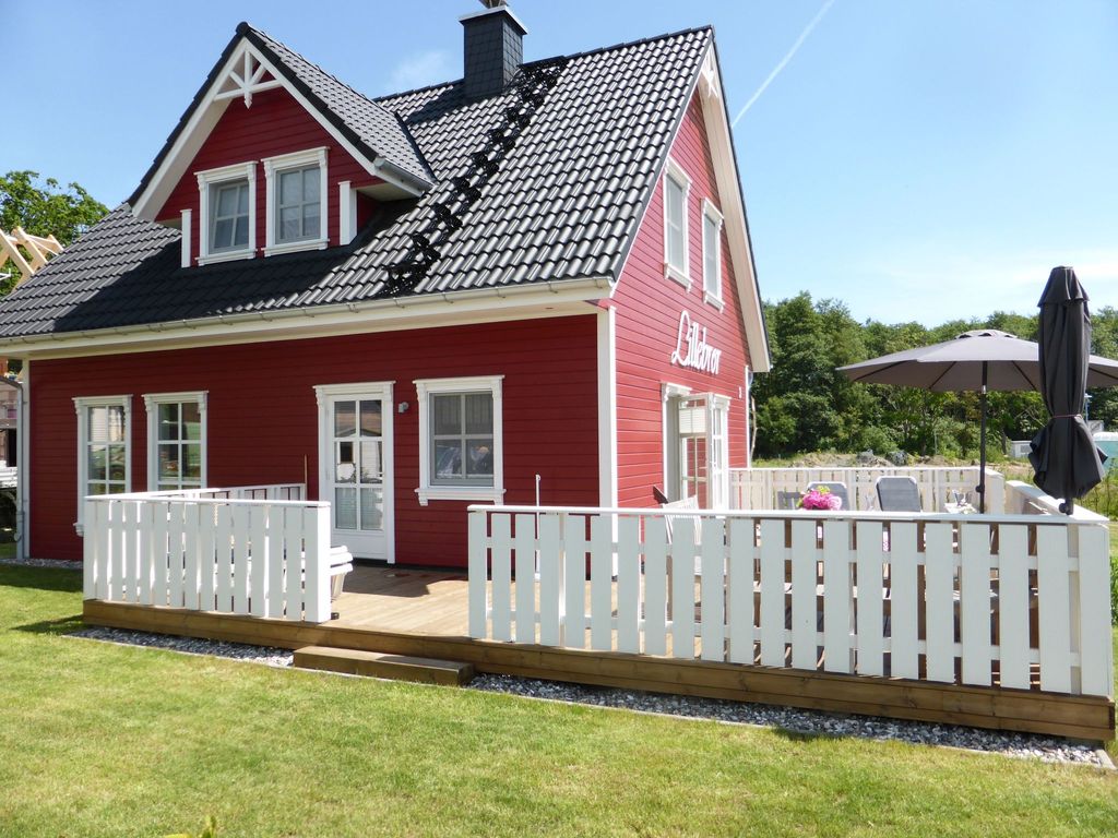Komfortables Ferienhaus in Breege mit Sauna