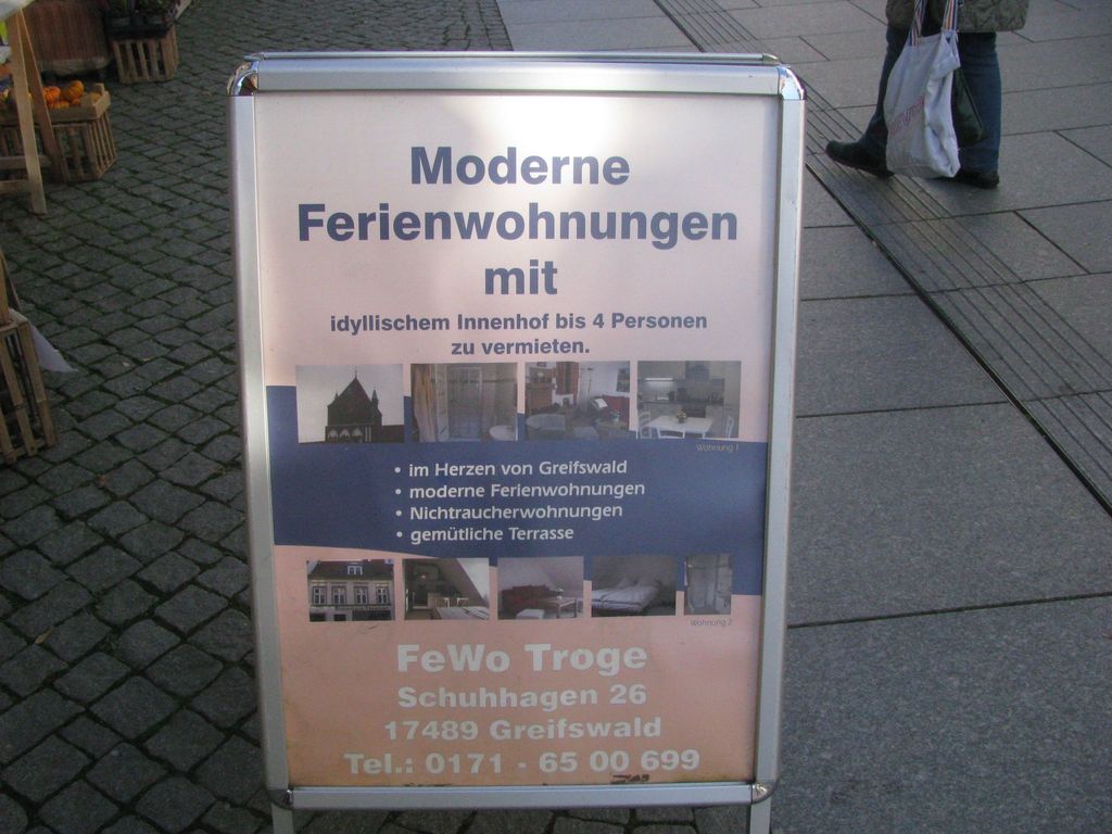 Moderne Ferienwohnung mitten in Greifswald
