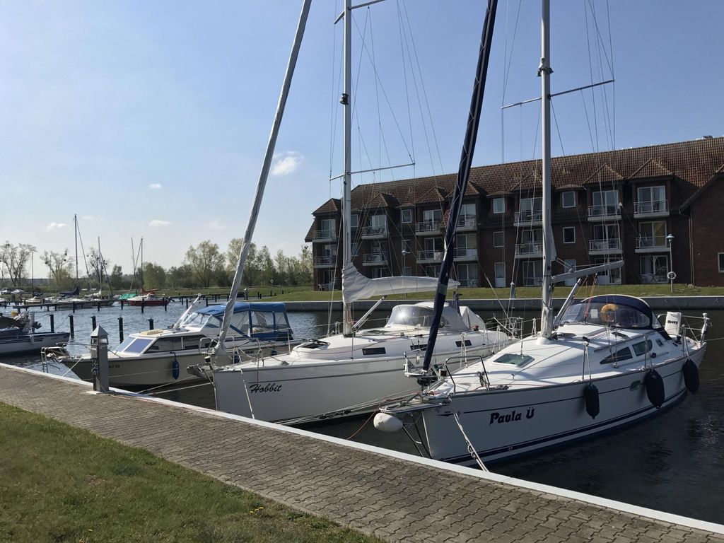 Wohnung an der Ostsee mit Blick auf den Yachthafen