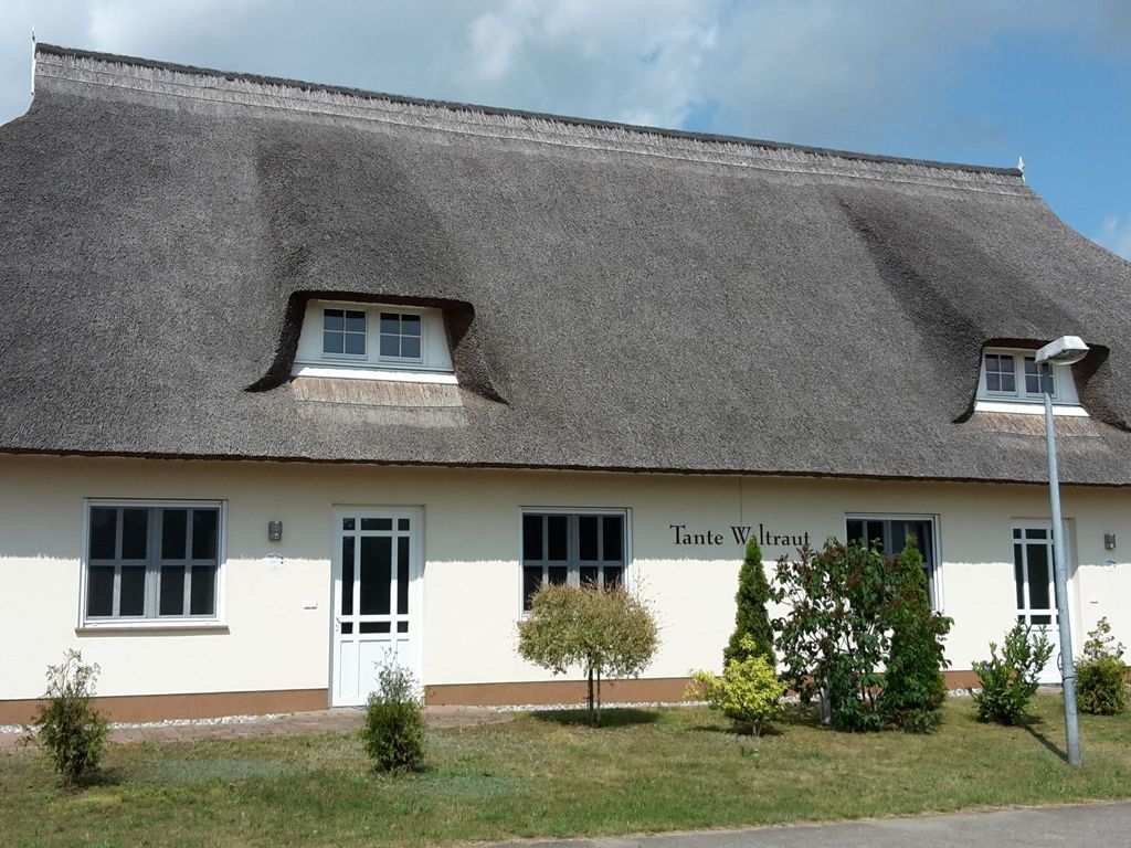Tante Waltraut in Garz auf Usedom