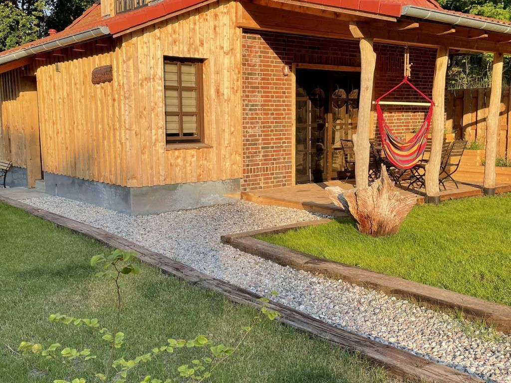 Tolles Ferienhaus in Altwarp mit Garten