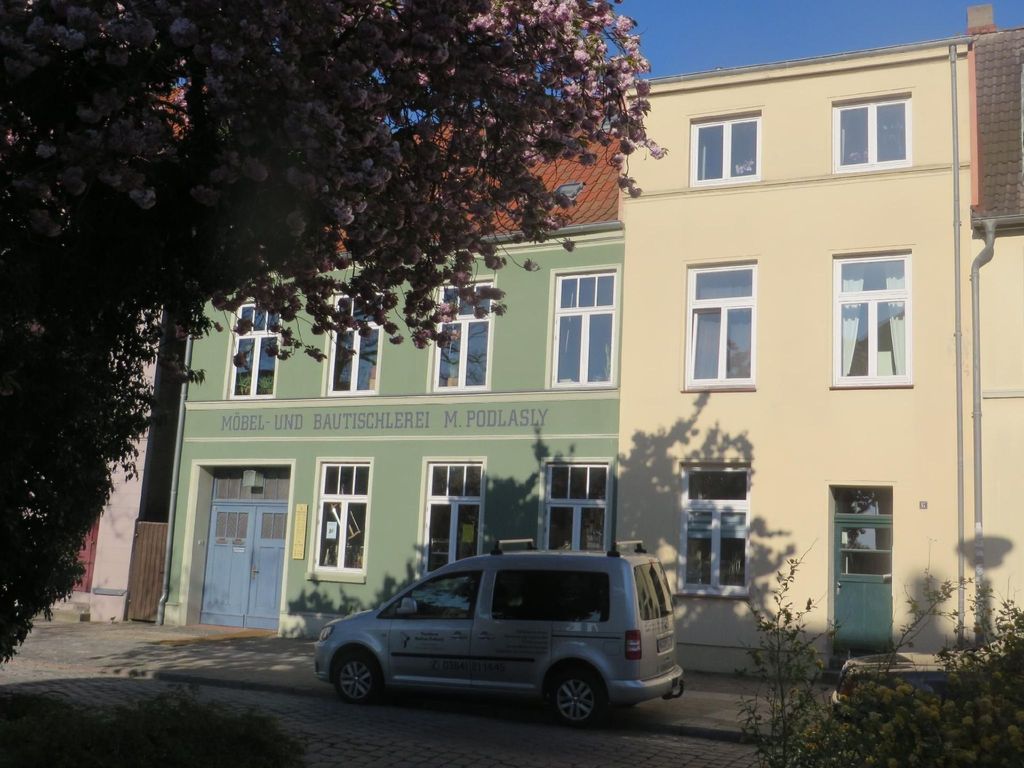 Appartement in Wismar mit Terrasse und Garten