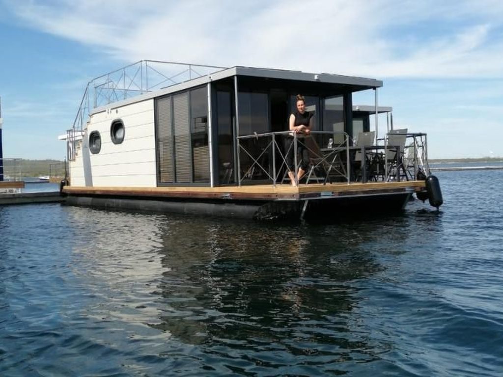 Hausboot mit Sauna