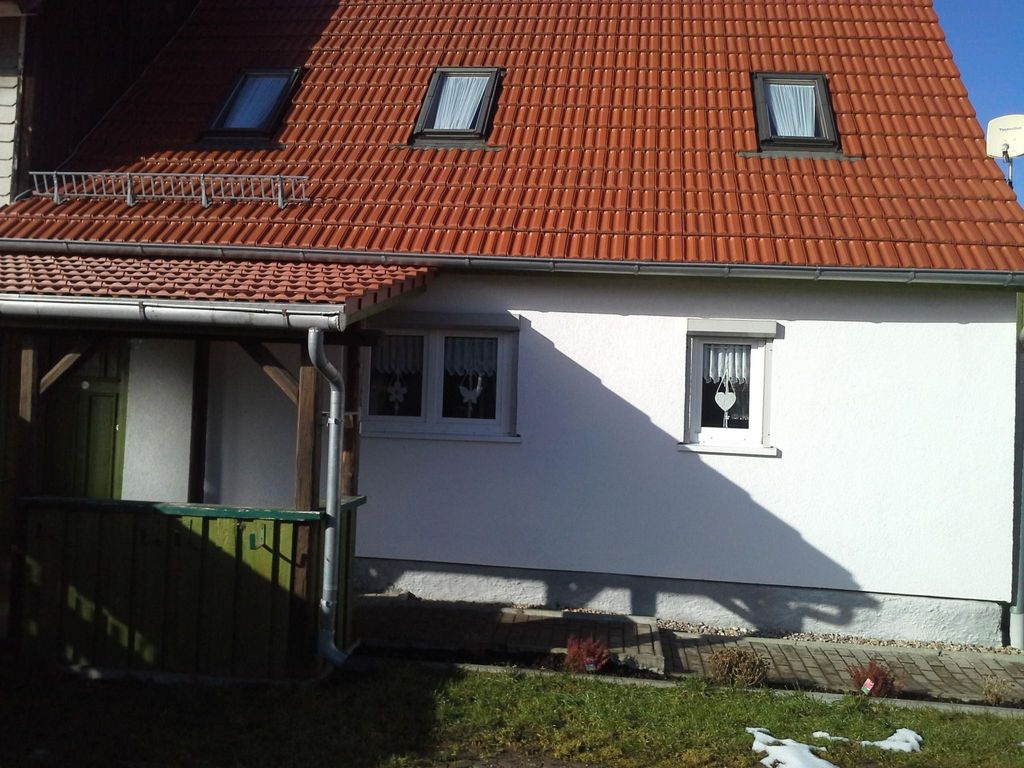 Fachwerkhaus mit Terrasse