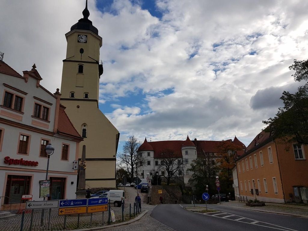 Appartement in Siebenlehn mit Grill und Terrasse