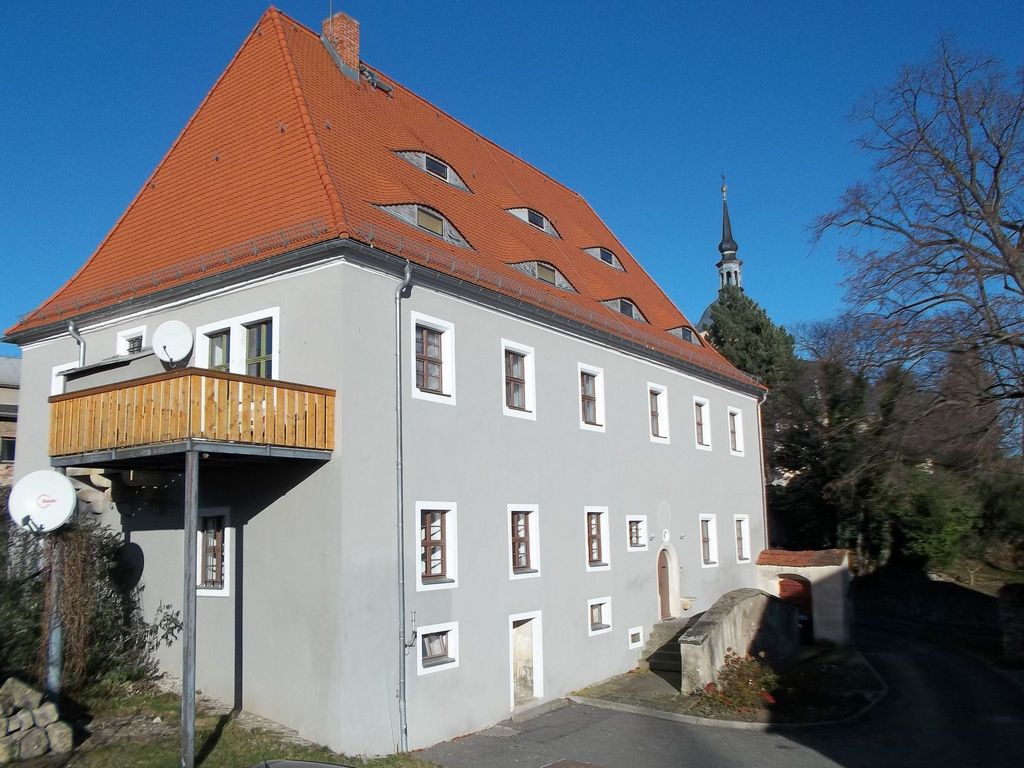 Wohnung in Maxen mit Terrasse, Garten und Grill