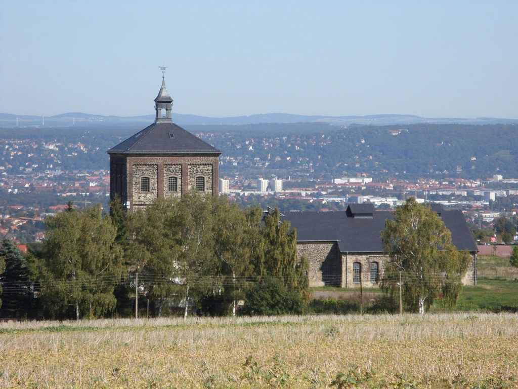 am südlichen Stadtrand von Dresden