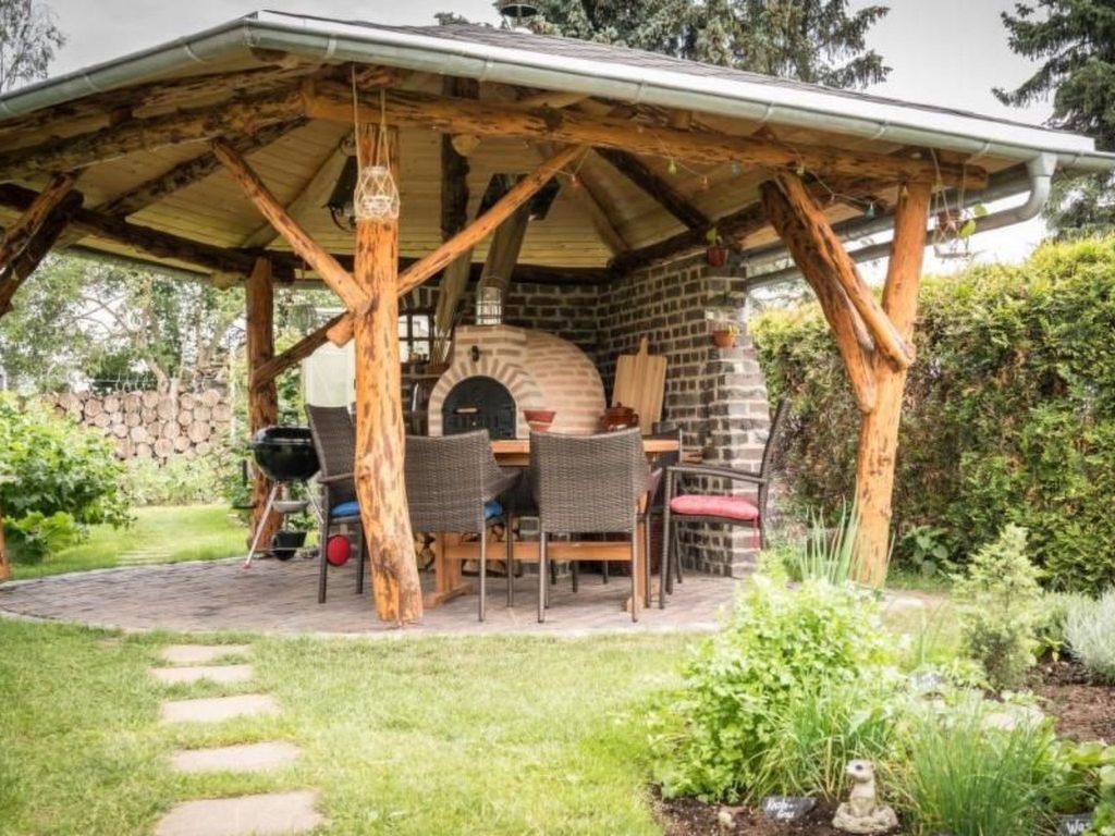 Wohnung in Niedergurig mit Grill, Sauna und Gart
