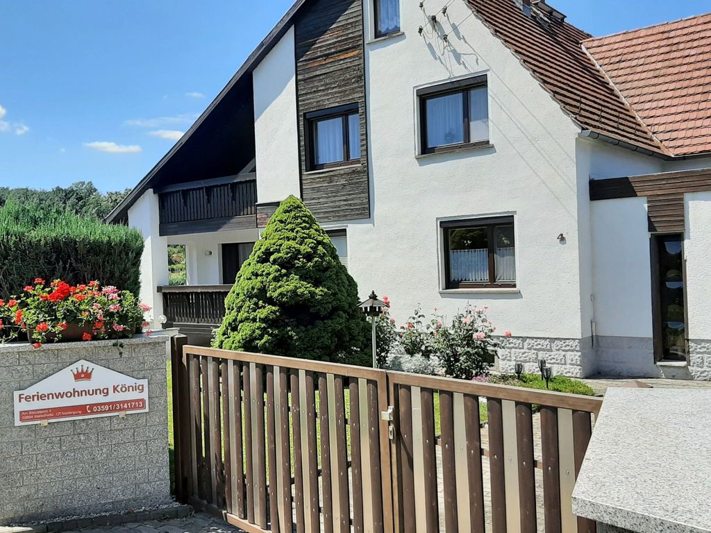 Große Ferienwohnung in Niedergurig mit Großem Ga