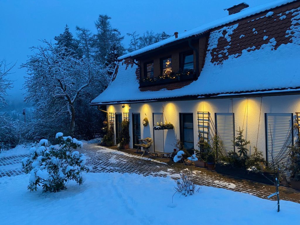 Geräumige Wohnung in Bad Elster mit Terrasse, Garten und Grill