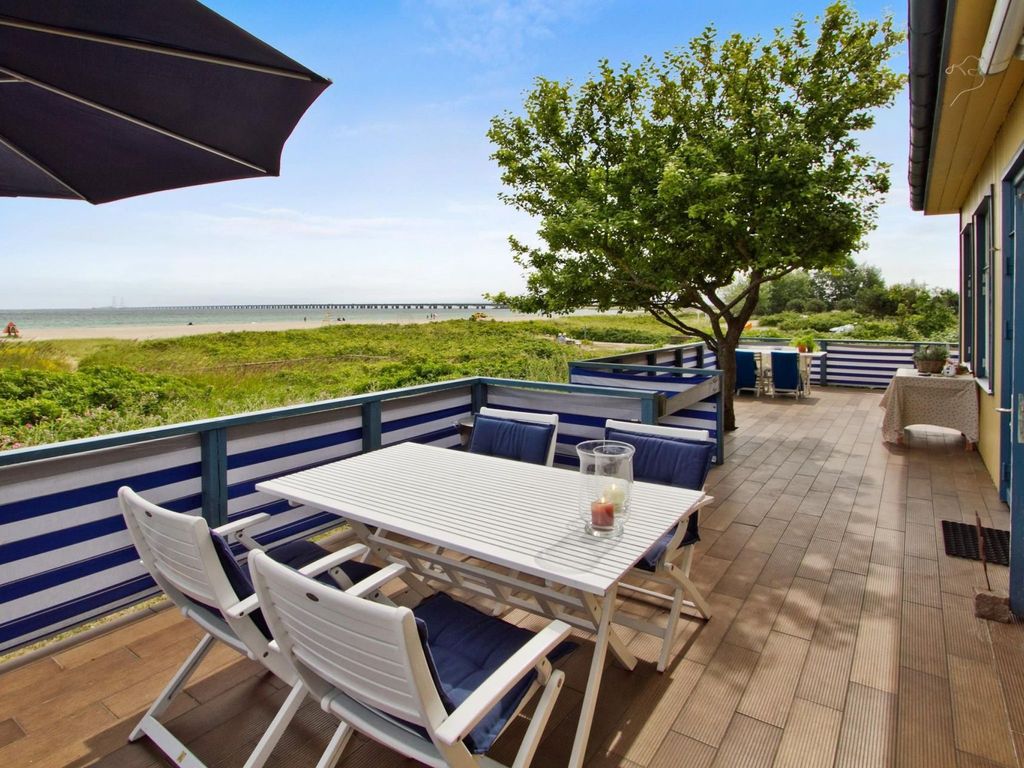 Historisches Strandanwesen mit Meerblick