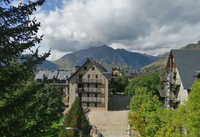 Duplex Muntanyó 2 mit Balkon und Blick auf den Berg Vall de Boí