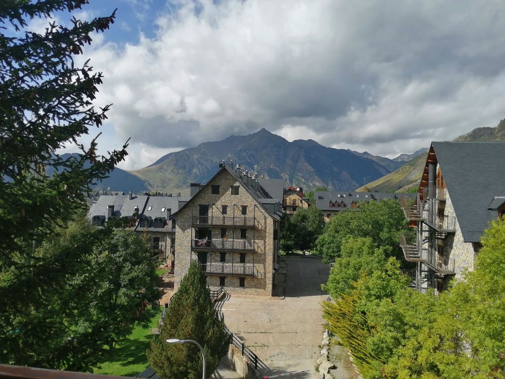 Duplex Muntanyó 2 mit Balkon und Blick auf den Berg Vall de Boí