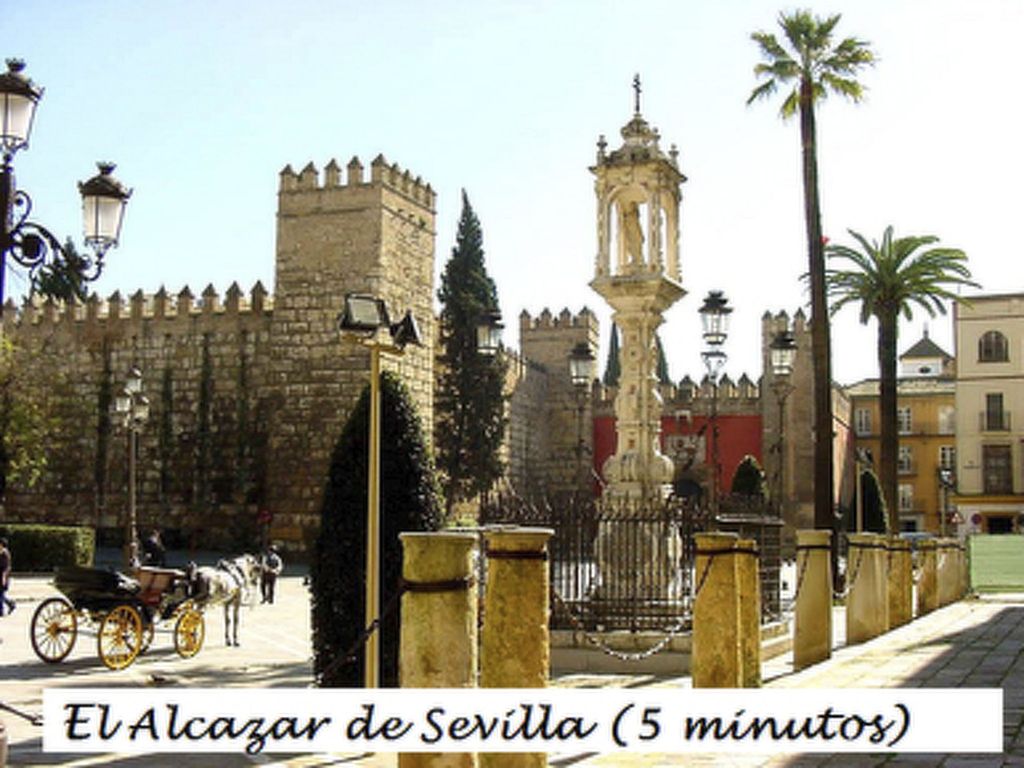 Wohnung mit Terrasse, Nähe Kathedrale von Sevilla