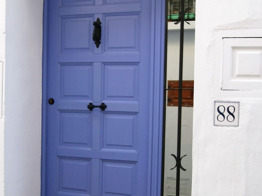 Typisches Haus im Zentrum des Barrio Morisco