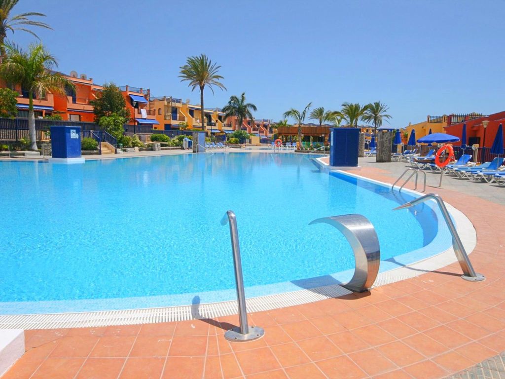 Wunderschönes Ferienhaus im Süden von Gran Canaria mit Garten und gemeinschaftl
