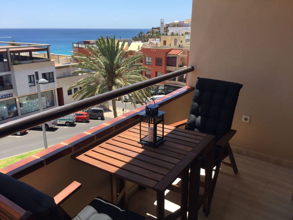 Strandnahe Ferienwohnung in Morro Jable mit Garten