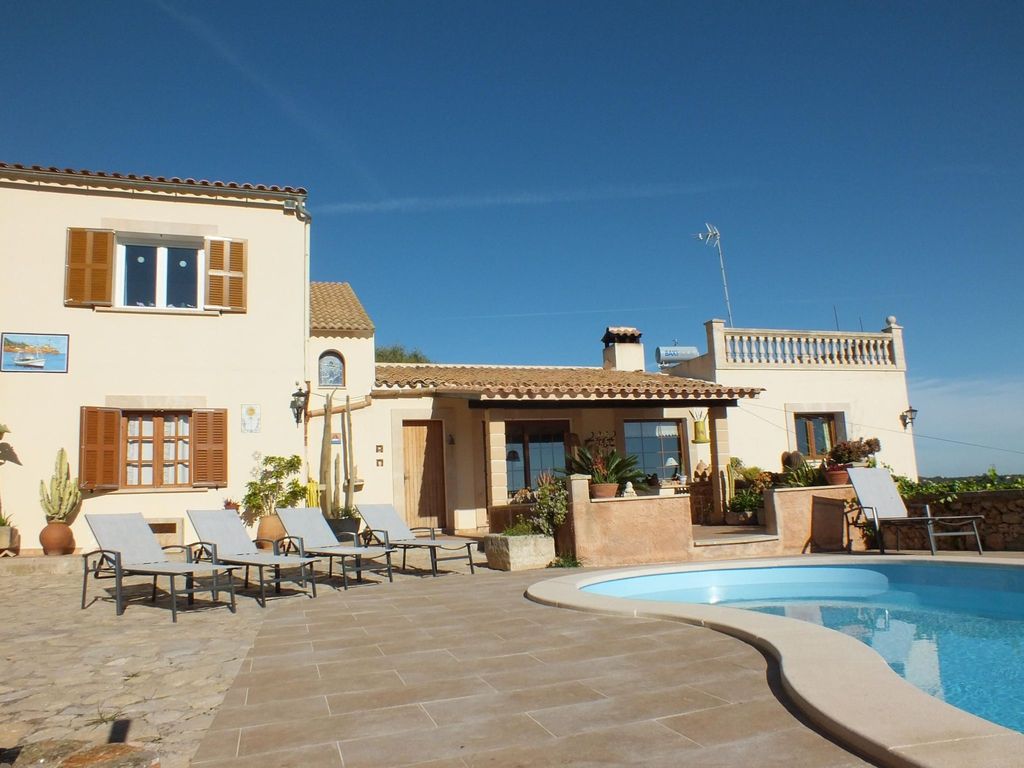 Finca Es Cau, mit Schwimmbad, Meerblick und Wifi
