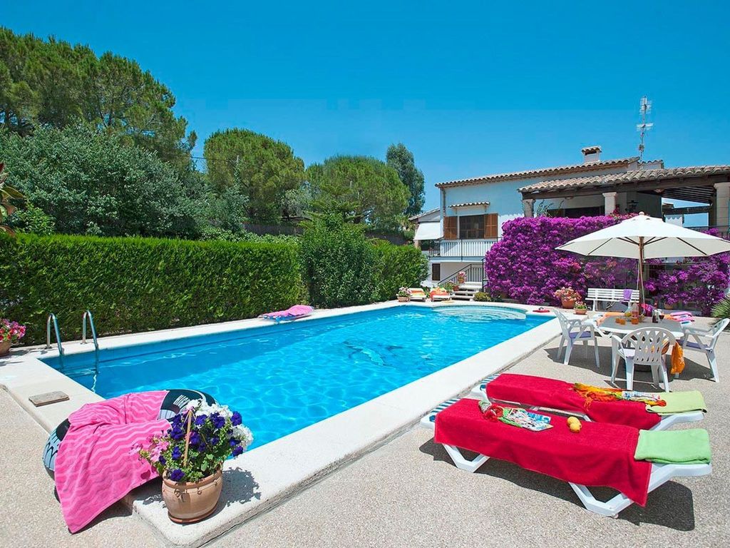 Villa 800 m vom Zentrum von Pollença entfernt