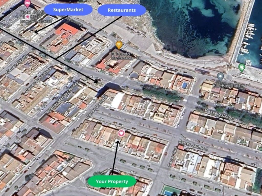 Gemütliches Stadthaus am Strand, 100 m vom Strand von Can Picafort entfernt