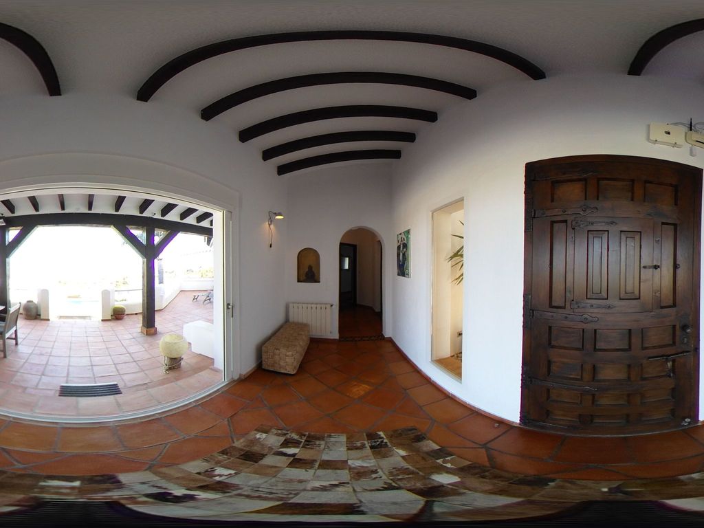 Finca mit Pool und Panoramablick in Monte Pego