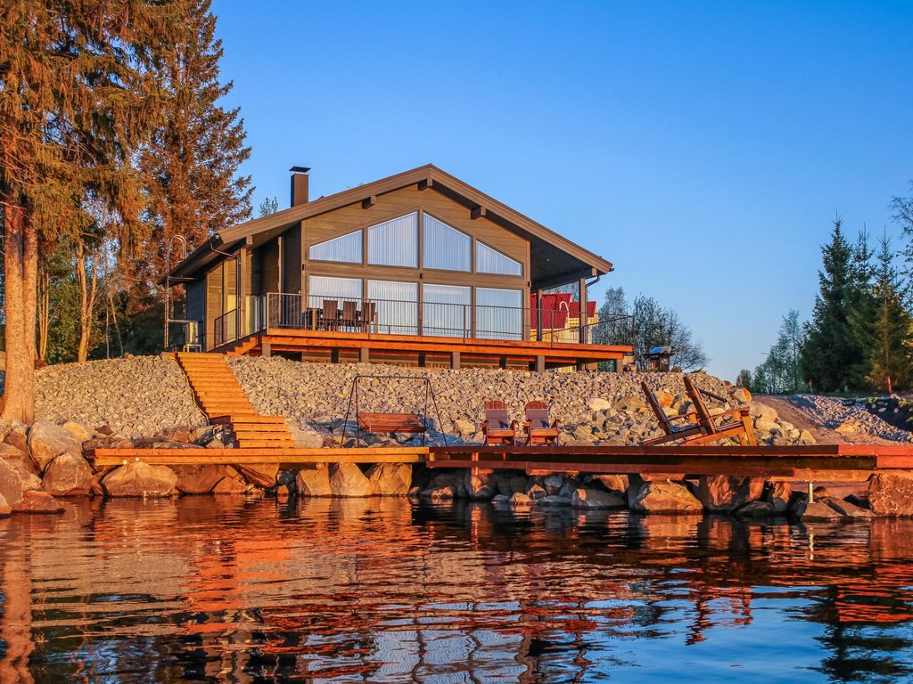 Lakeside villa