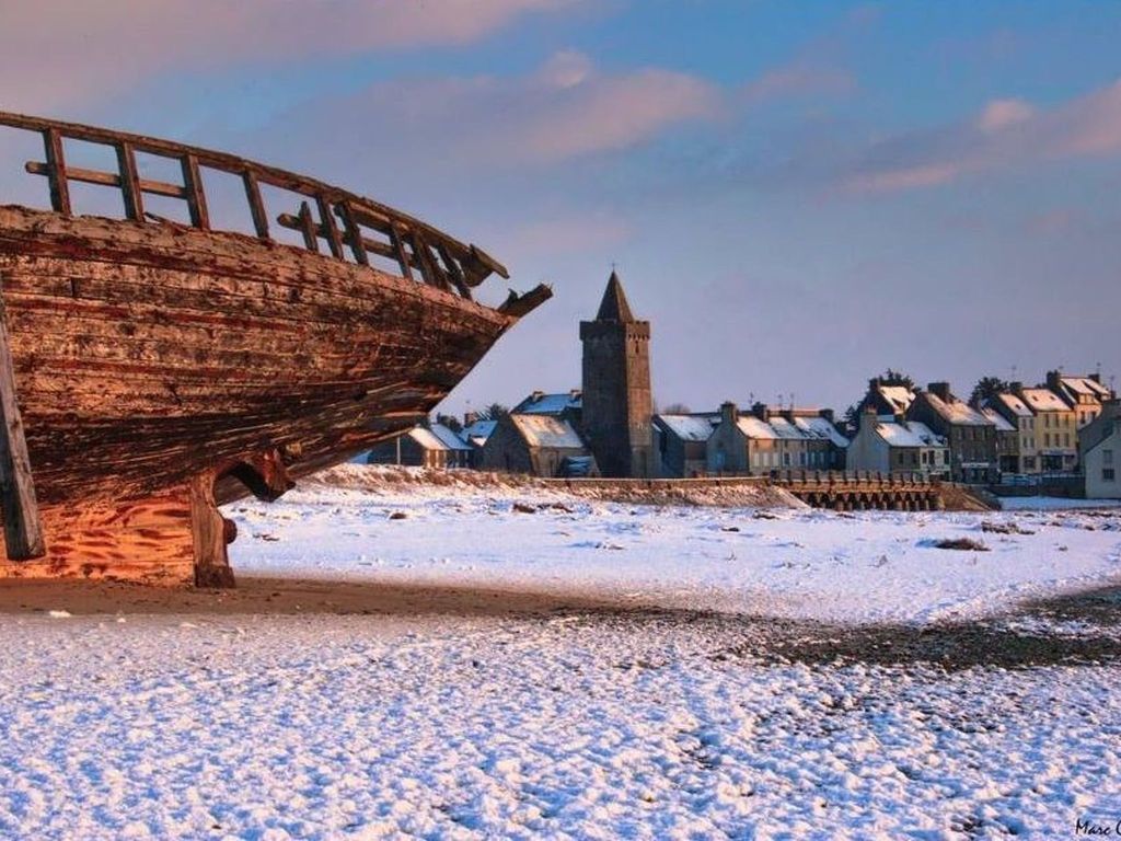Charmantes Holzhaus in einer grünen Umgebung