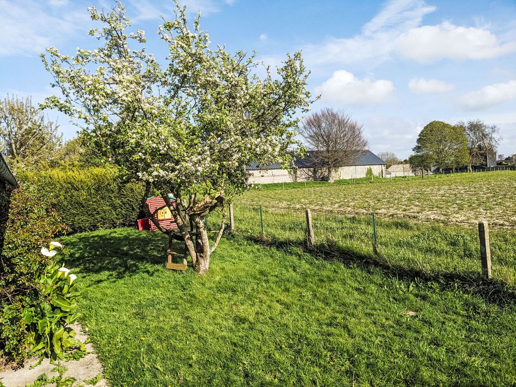 L'épic'cri, normannisches Haus an der Küste