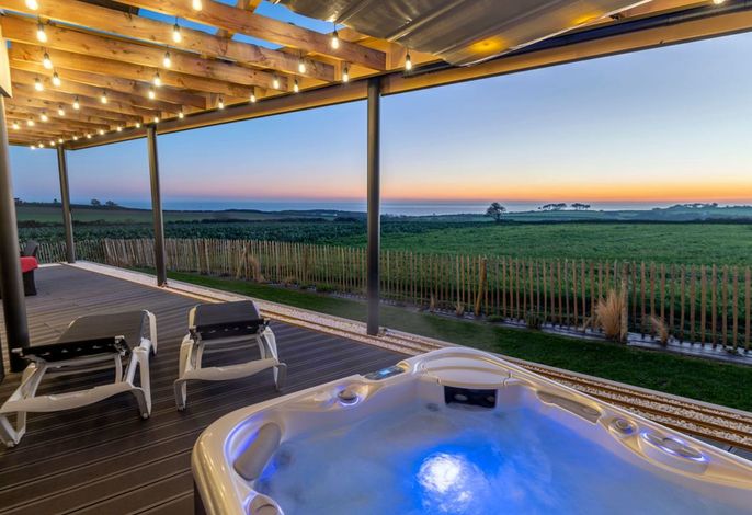 Villa mit Meerblick und privatem Spa - les gîtes de Fabie