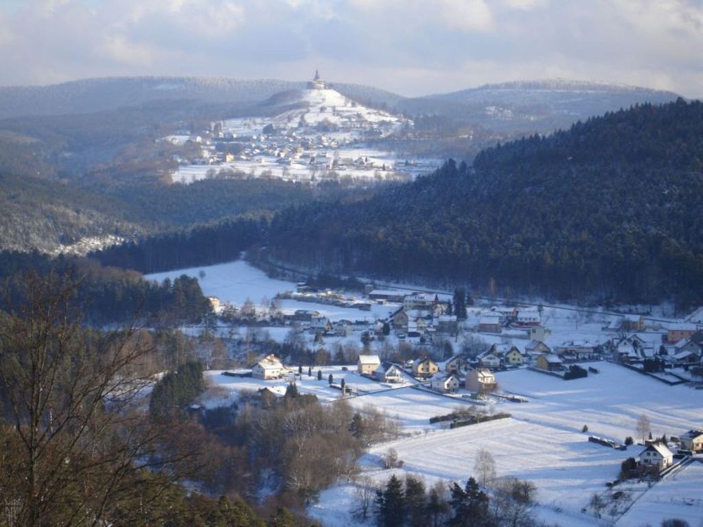Das Gîte Fleuri mit einer herrlichen Aussicht