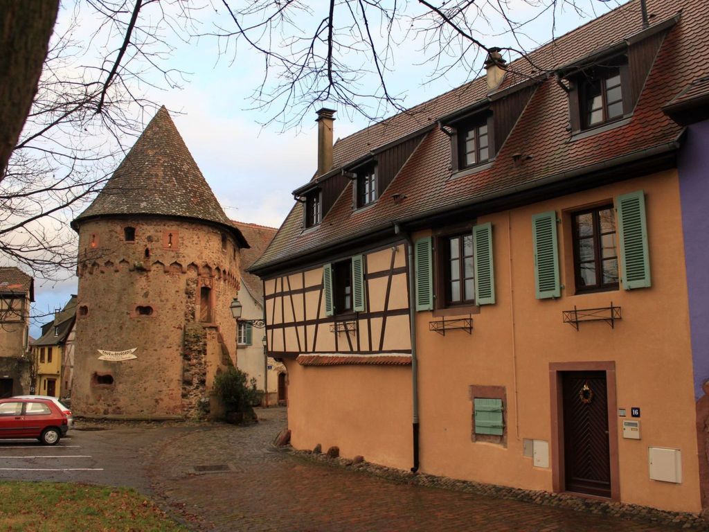 1ed-Face Vosges,au Sud,coeur Vignoble,Calme,WiFi