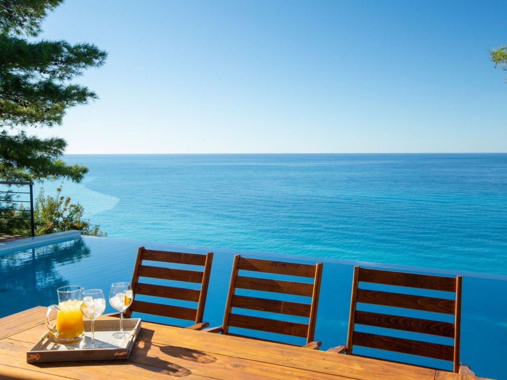Milos Bay Villas- Brandneue moderne Villa mit spektakulärem Blick auf den Stran