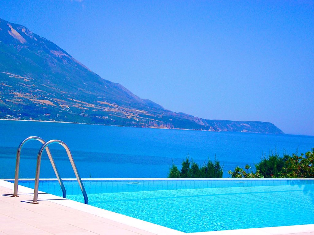 Luxusvilla Thalassa, direkt am Meer