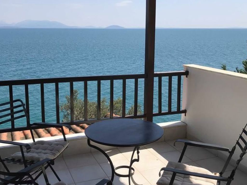 Geräumiges Ferienhaus in Chania mit Meerblick