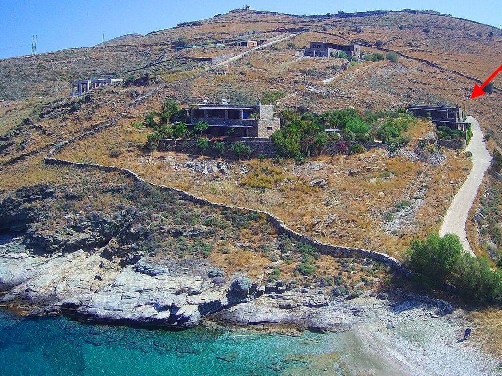 Apartment in Kea mit privatem Balkon und Blick auf den Sonnenuntergang
