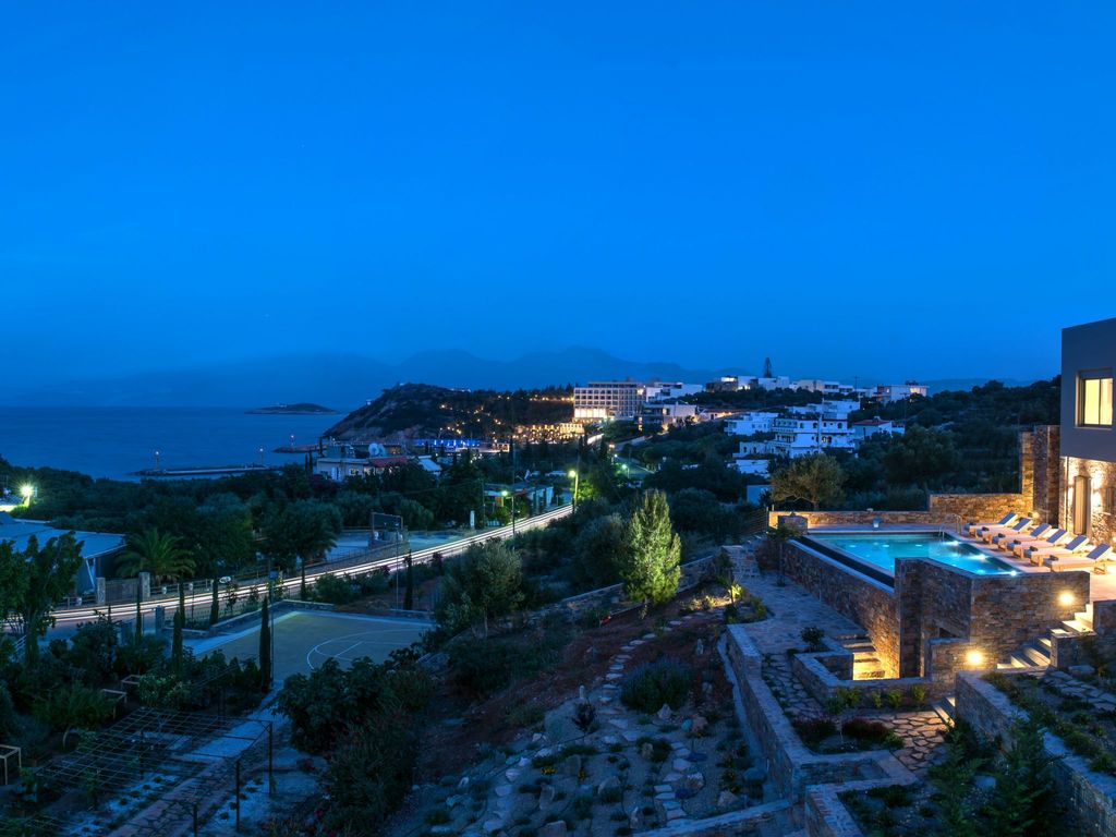 Haus in Agios Nikolaos mit außergewöhnlicher Aussicht
