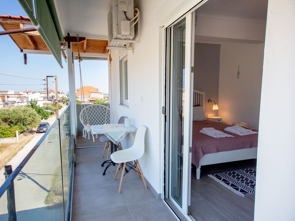 Studio-Appartement mit Balkon
