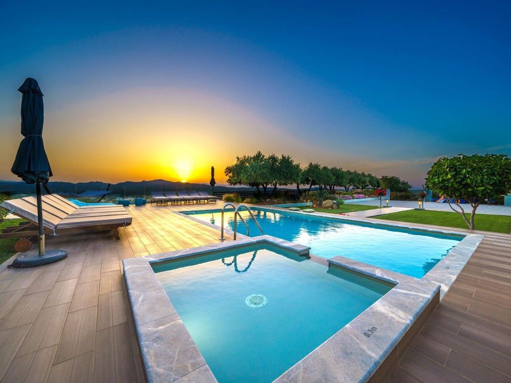 Luxus-Villa Freier beheizter Pool Atemberaubende Aussicht Kreta
