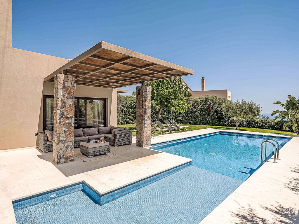 Villa Fos - Privater Pool, Eleganz und Meerblick