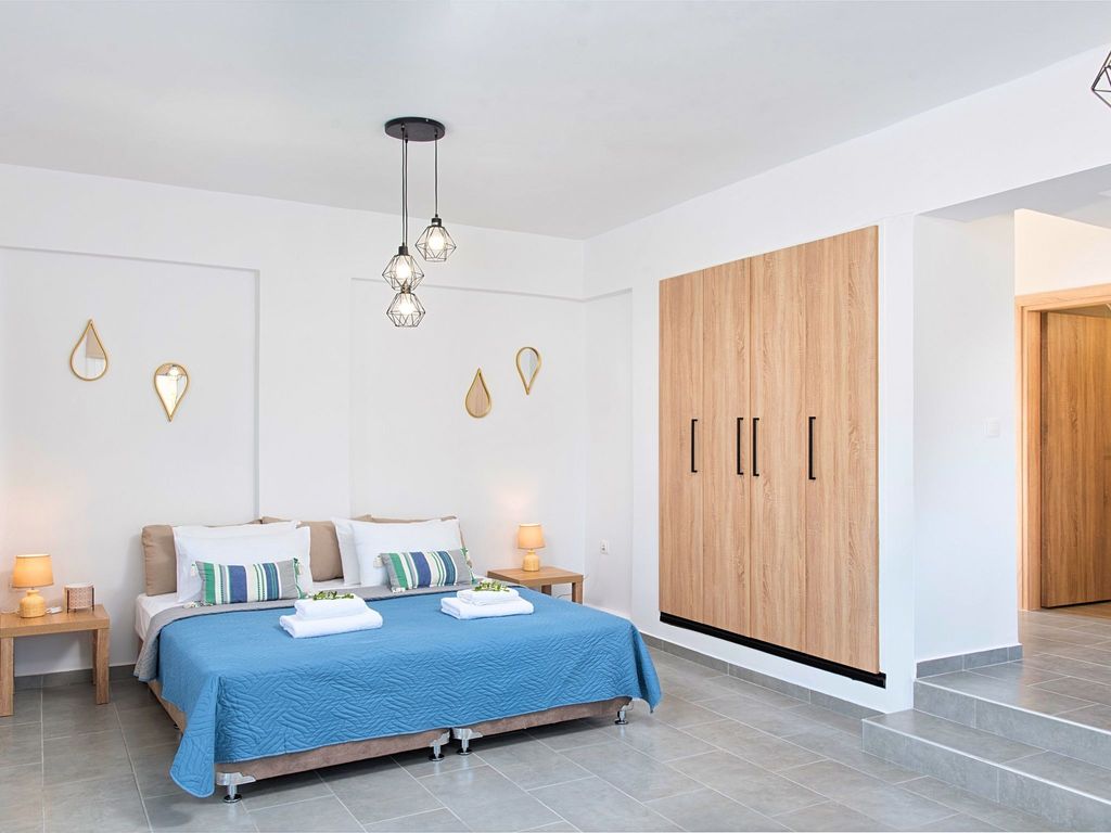 Georgioupolis Blaue Villa Privater Pool