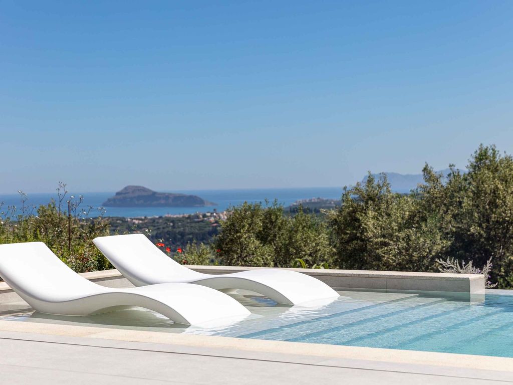 Villa Aglaea - Salzwasser-Pool und atemberaubender Meerblick