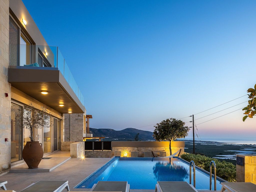 Villa Elpida I Meerblick, ''beheizter'' Pool