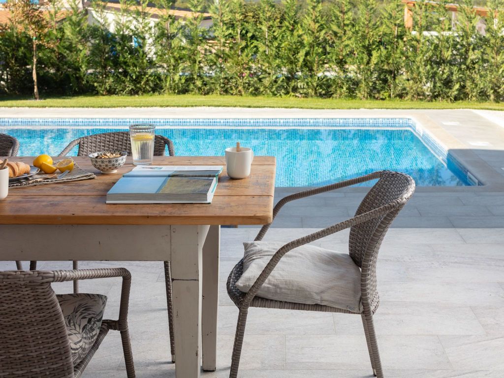 mit eigenem Pool