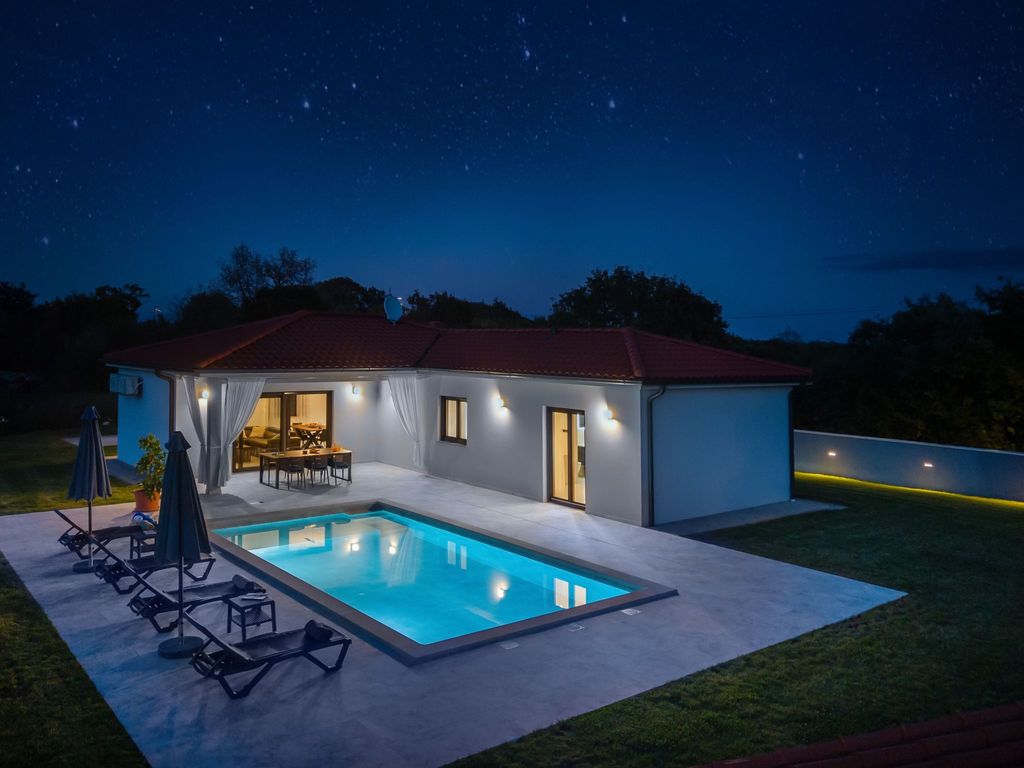 Moderne Villa bei Barban