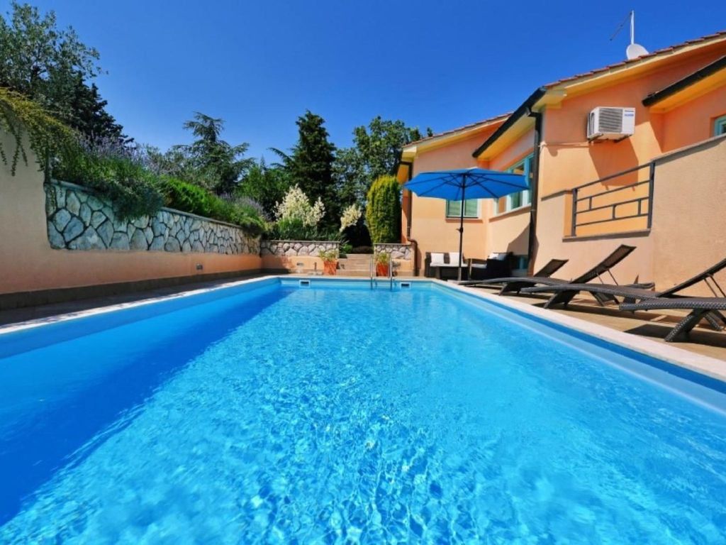 Villa Steffani in Kapelica, Istrien mit Pool