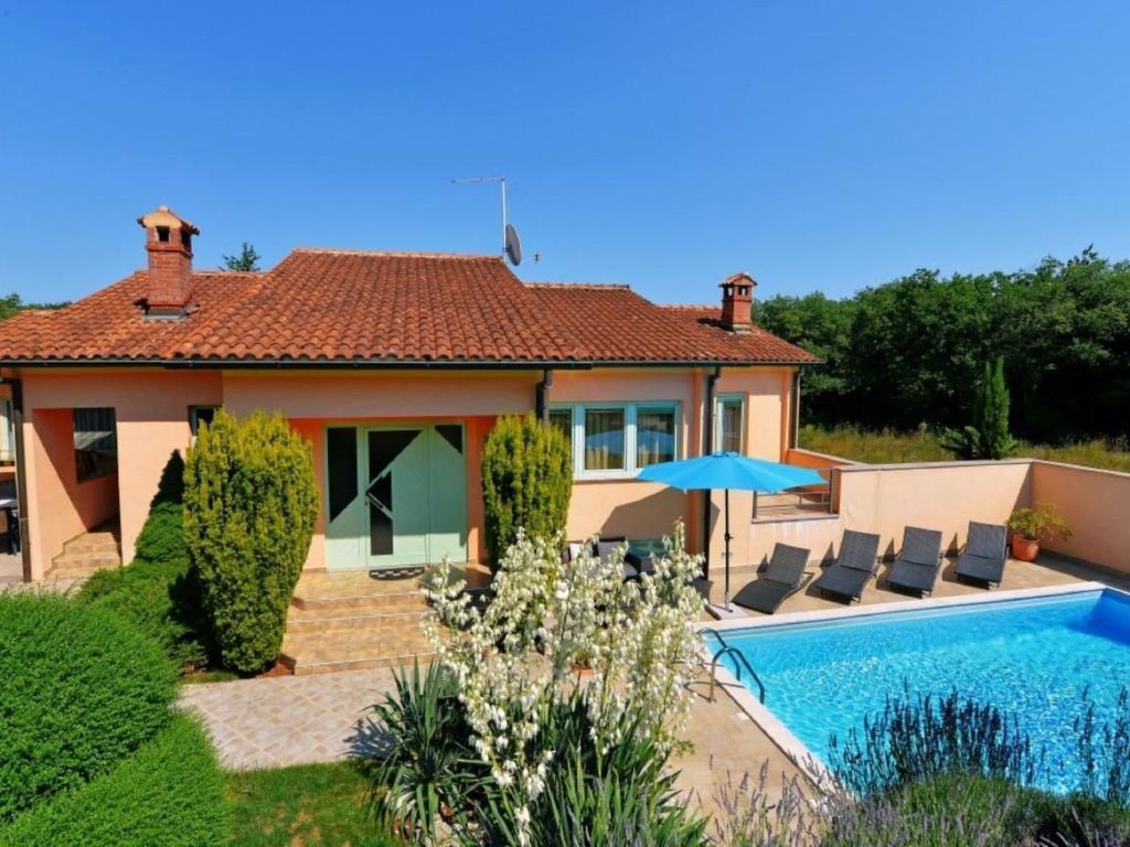 Villa Steffani in Kapelica, Istrien mit Pool